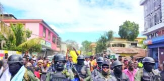 La policía de Haití y las BSAP se enfrentan a tiros en Juana Méndez