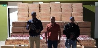 Decomisan en Dajabón cargamento de cigarrillos procedente de Haití