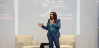 La experta en finanzas y bienes raíces Gisela Rojas cruza fronteras llevando educación financiera a Inmofest Medellín FOTO: Gisela Rojas