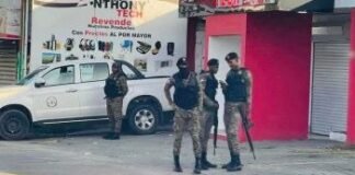 Despliegue policial en Navarrete por protesta ciudadana