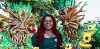 ¡Anny Marte reina del carnaval de La Venta!