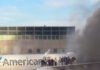 Pasajeros evacuados tras incendio en avión de American Airlines