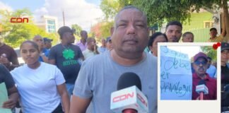Cientos marchan en Villa Jaragua exigiendo agua potable: ¡Basta de injusticia!