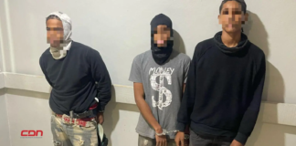 Operativo policial frustra robo y deja tres detenidos
