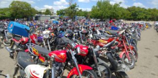 Casi 2,000 motocicletas están retenidas desde la Semana Santa