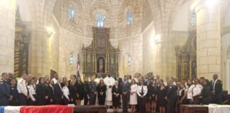 Anuncian disminución de la población penitenciara, en misa por el 4to aniversario de la Ley 113-7