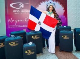 Mayra Delgado, Miss Mundo Dominicana, parte a la India en representación del país