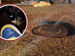 Comunitarios rescataron con vida a niña que cayó en alcantarilla en San Cristóbal