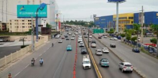 El tránsito mejora en algunas avenidas de Santo Domingo, pero nadie sabe por qué