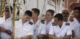 La princesa Leonor se acerca a RD: el buque Juan Sebastián de Elcano llega a Colombia