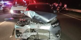 Accidente de tránsito en San Pedro de Macorís deja un muerto y dos heridos