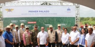 Gobierno da primer palazo para construcción de 13 kilómetros del muro fronterizo en Dajabón